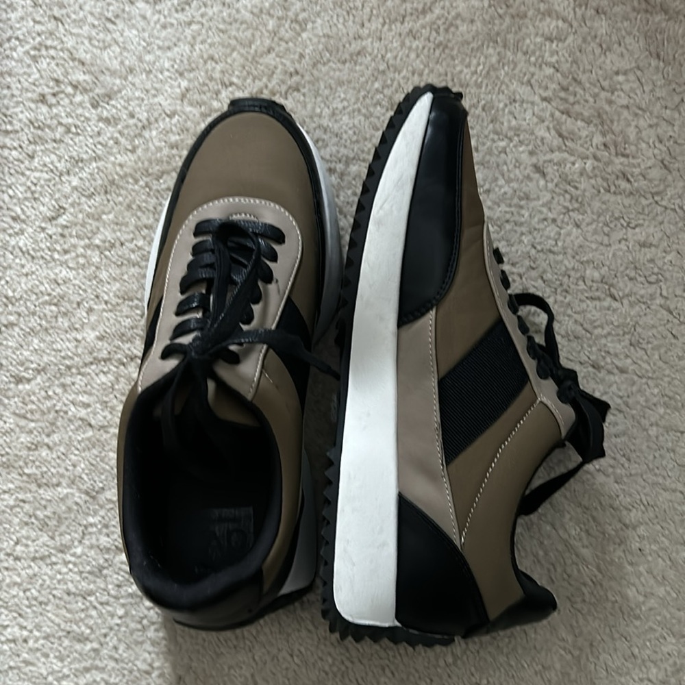 Dolce Vita black, khaki and white casual sneakers SZ 7.5 - Picture 2 of 5